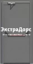 Дверь противопожарная однопольная металлическая входная с доводчиком