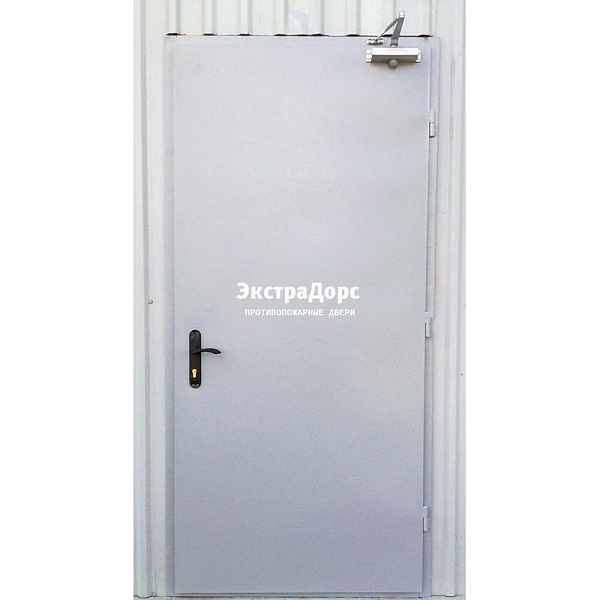 Противопожарная дверь EI 30 3 типа белая металлическая в Электростали  купить
