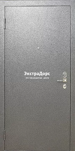 Противопожарная дверь с порошковым напылением EI 30 3 типа темно-серая