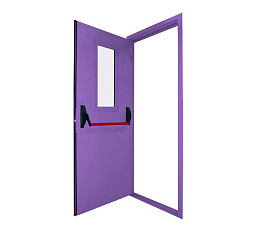 Противопожарная дверь для эвакуации с антипаникой ei30