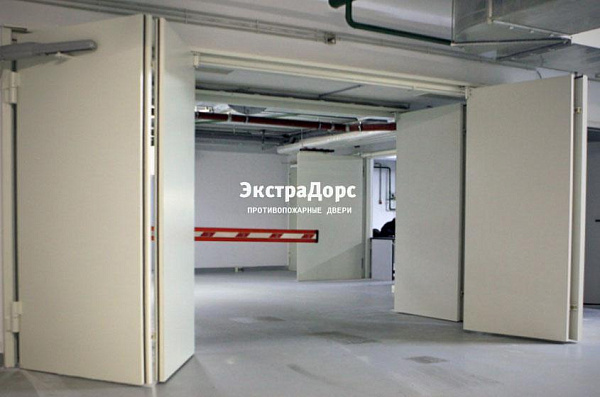 Складывающиеся автоматические противопожарные ворота в Электростали  купить